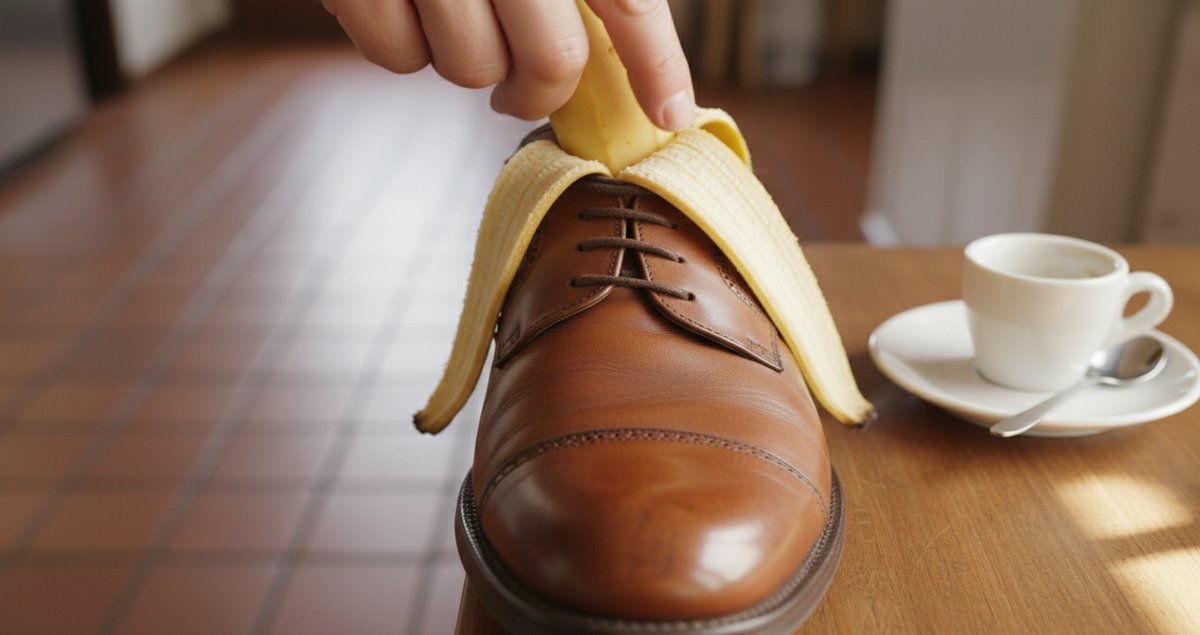banana-peel-shoe-shine-trick-funziona-veramente